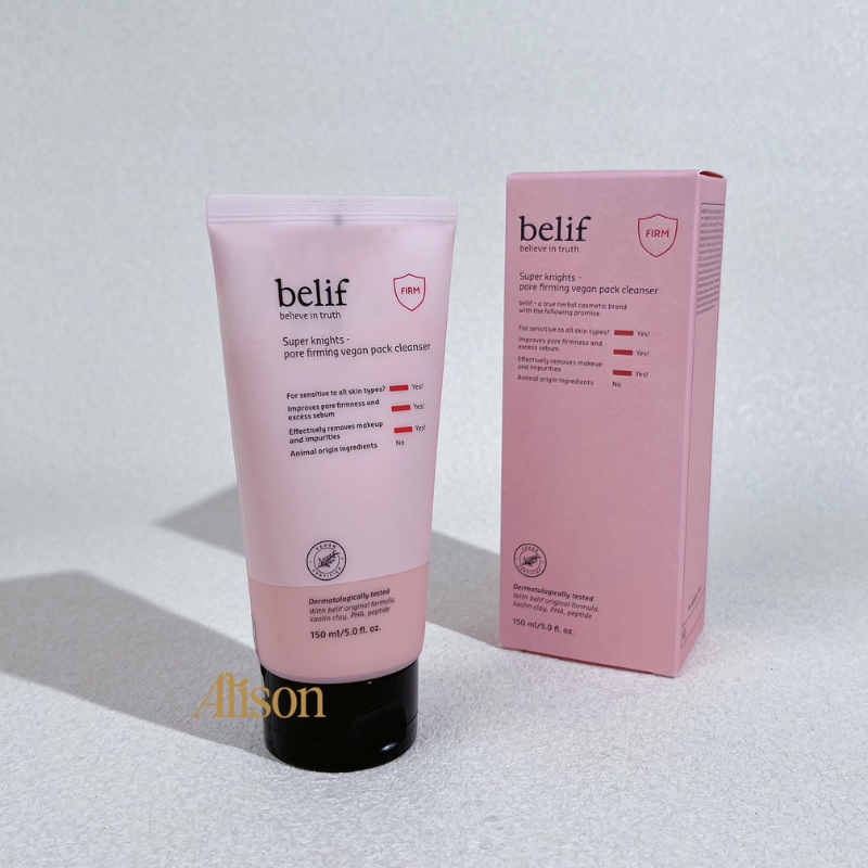 Belif Super Knights Pore Firming Vegan Pack Cleanser